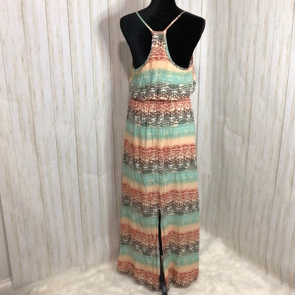 DANBEE multicolor size M spaghetti straps maxi - Picture 2 of 10